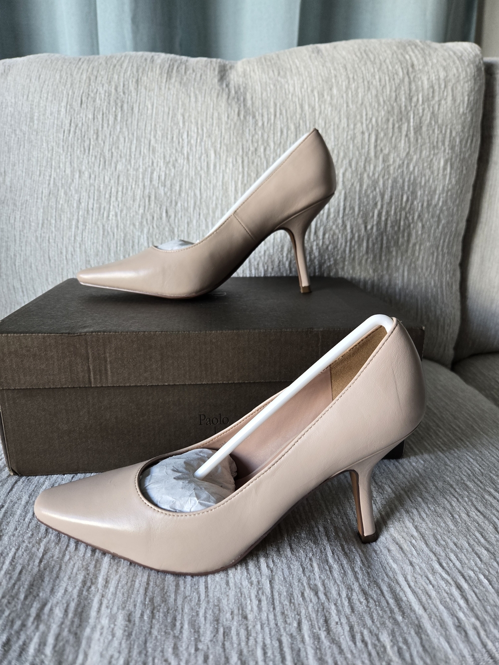 Linea Paolo Polina-L Blush Pink Nappa Pumps